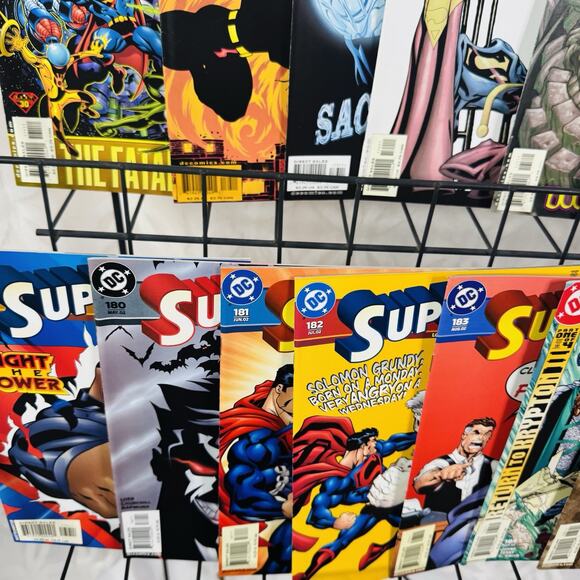 Superman 171-188 190 Lot Last Laugh Joker Our Worlds At War - Picture 7 of 7